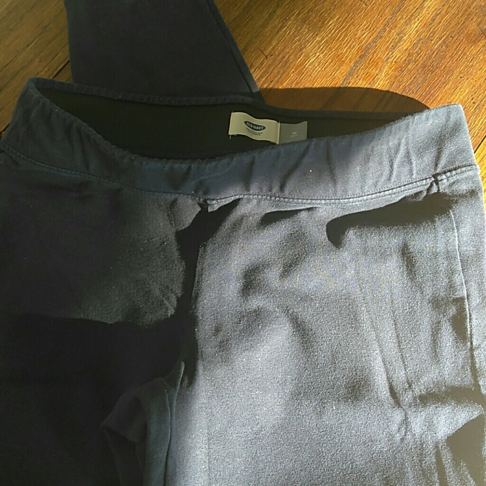 Old Navy medium petite navy blue leggings